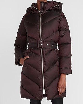 express long puffer coat