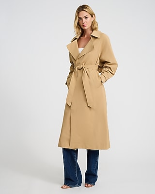 Belted Wrap Trench Coat | Express