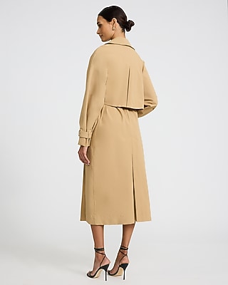 Belted Wrap Trench Coat