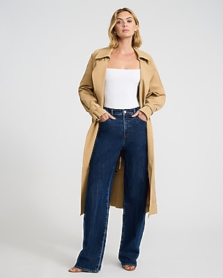 Belted Wrap Trench Coat