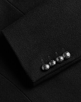 Double Breasted Wool-Blend Coat