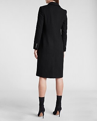 Double Breasted Wool-Blend Coat