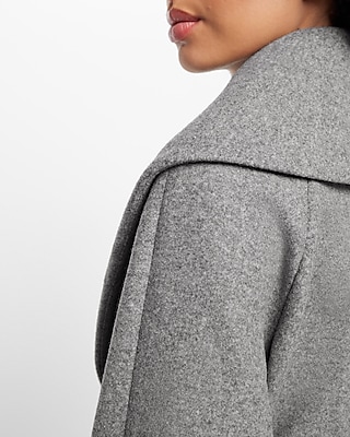 Shawl Lapel Wrap Coat