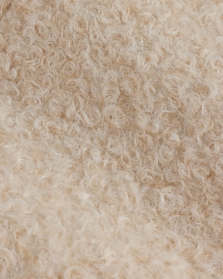 Teddy Double Breasted Sweater Sleeve Coat