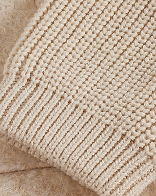 Teddy Double Breasted Sweater Sleeve Coat