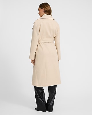 Double Breasted Belted Coat