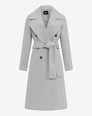 Double Breasted Belted Coat