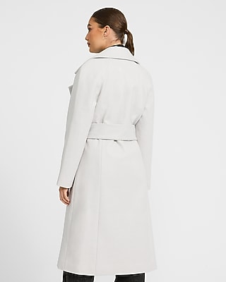 Double Breasted Belted Coat