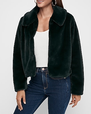 faux fur jacket