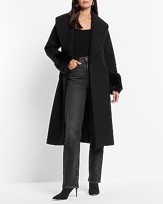 express women's wool coats & jackets