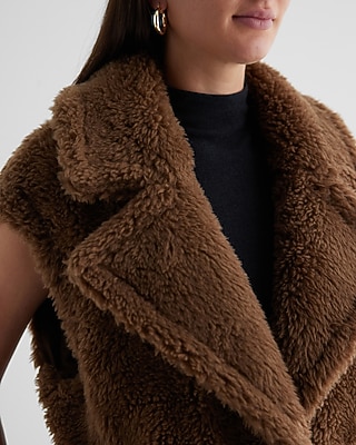 Teddy Cinched Back Vest - image 2