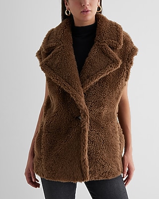 Teddy Cinched Back Vest - image 4