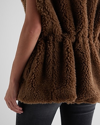 Teddy Cinched Back Vest - image 5