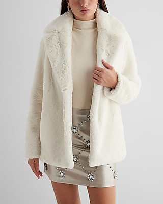 Faux Fur Coat | Express