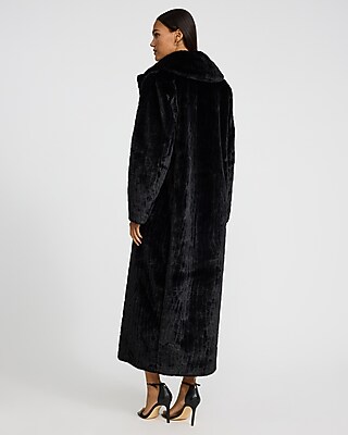 Soft Faux Fur Maxi Coat