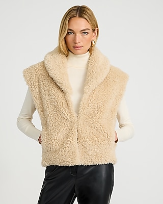 Faux Sherpa Vest
