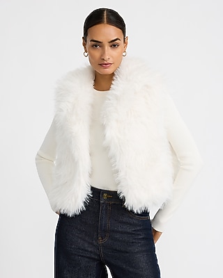 Faux Fur Shaggy Vest