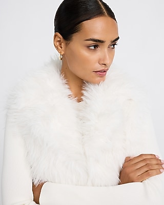 Faux Fur Shaggy Vest