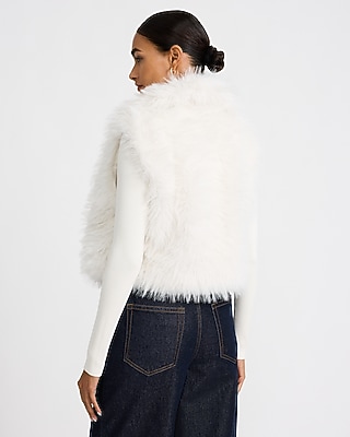 Faux Fur Shaggy Vest