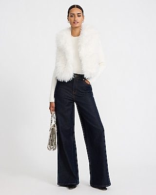 Faux Fur Shaggy Vest