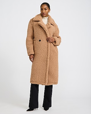 Faux Sherpa Teddy Coat