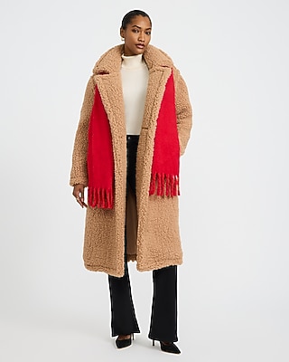 Faux Sherpa Teddy Coat