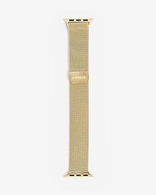 Gold Mesh Watch Band