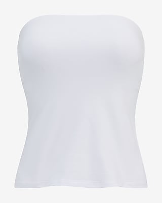 Body Contour Light Compression Stretch Cotton Bra Tube Top