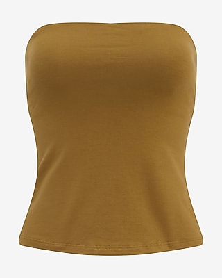 Body Contour Stretch Cotton Bra Tube Top