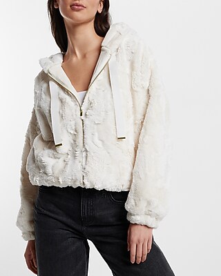 Ls Fur Zip Hoodie:pitch Black:xl | Express