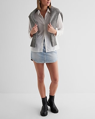 Slim Convertible Sleeve Portofino Shirt