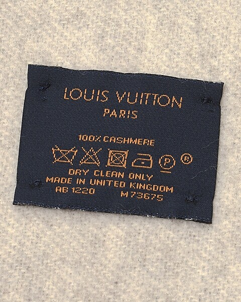 Louis Vuitton Reykjavik Gradient Scarf Authenticated By Lxr