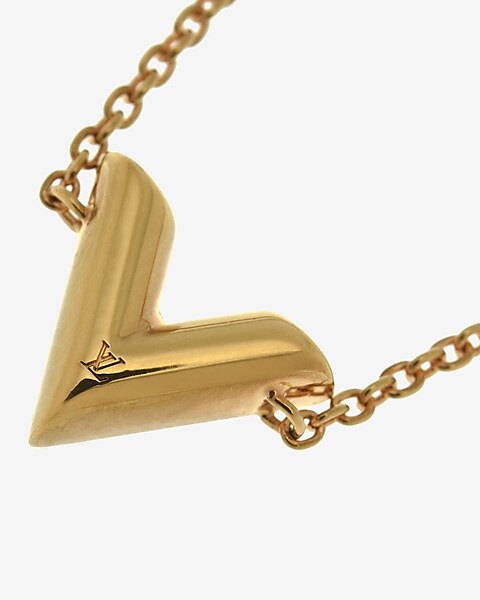 Louis Vuitton - Authenticated Essential V Bracelet - Metal Gold for Women, Good Condition