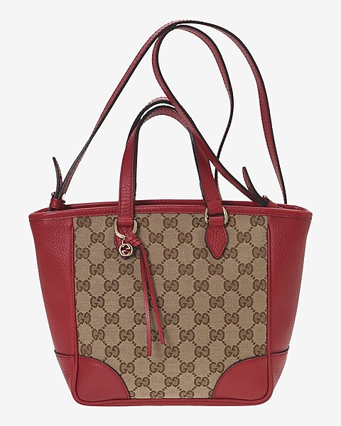 Gucci Gg Canvas Bree Two Way Shoulder Bag Authenticated By Lxr
