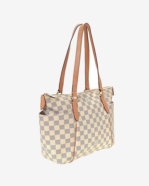Louis Vuitton Neverfull Pm Tote Bag Authenticated By Lxr - Yahoo Shopping