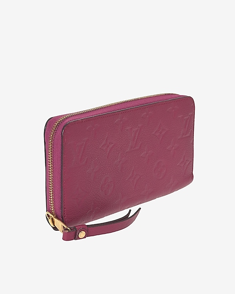 Louis Vuitton 2018 Empreinte Leather Zippy Wallet - Red Wallets