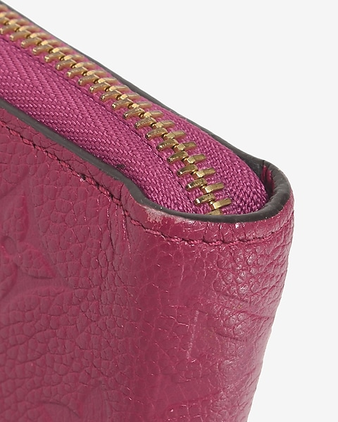 Louis Vuitton - Authenticated Wallet - Leather Pink For Woman, Good condition