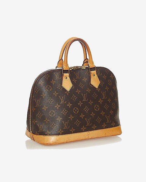 Louis Vuitton - Authenticated Alma Bb Handbag - Cloth Brown for Women, Very Good Condition