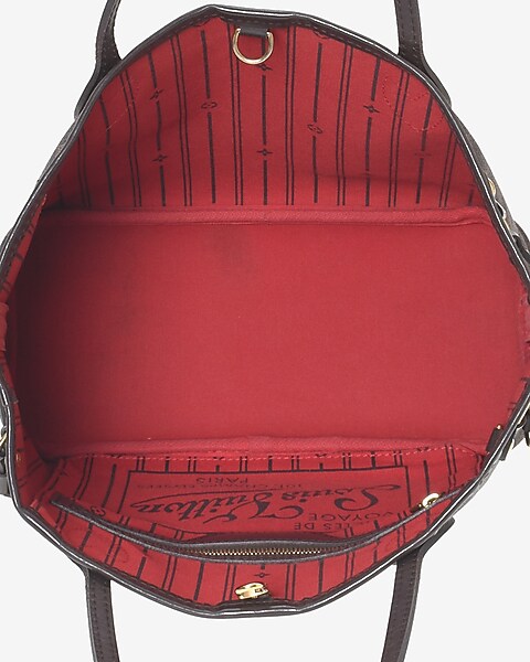 Louis Vuitton Monogram Mini Run Neverfull Tote Bag