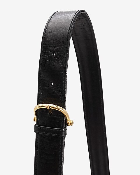 Louis Vuitton - Authenticated Belt - Leather Black for Women, Good Condition