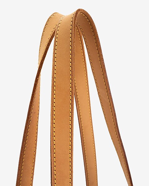 Louis Vuitton Cabas Mezzo Tote Zip Top Work Large Brown 