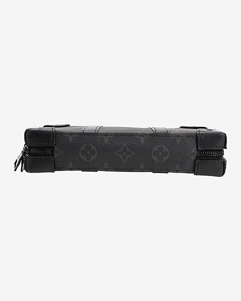 Soft Trunk Wallet Monogram Eclipse - New - Holiday