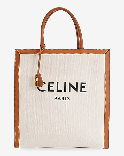 Authentic Celine Paris Canvas Bag