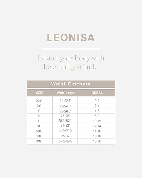 Leonisa Latex Free Waist Cincher