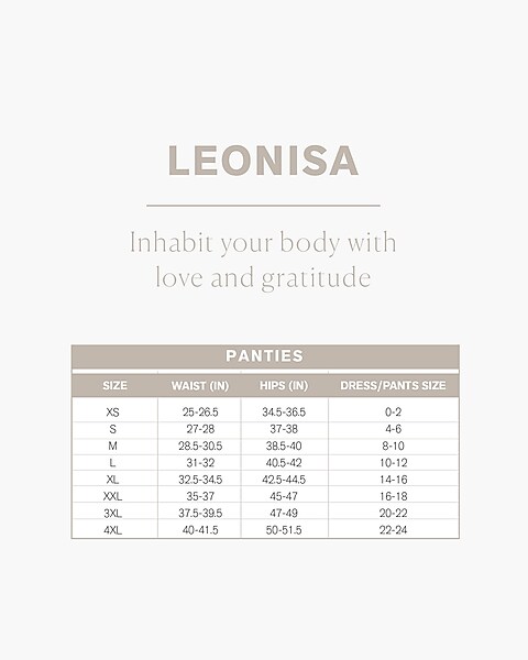 Leonisa High Waisted Classic Smoothing Brief