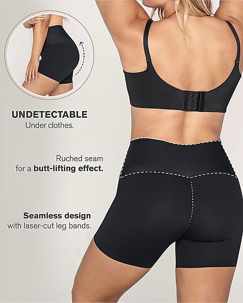 Leonisa Mid-Rise Sculpting Butt Lifter Shaperwear Shorts for Women - Tummy  Control Panties : : Clothing, Shoes & Accessories