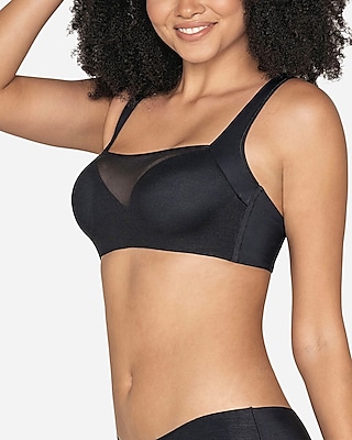 mesh front contouring bra