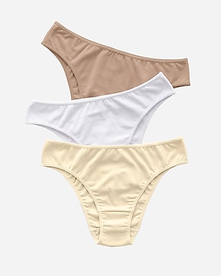  Leonisa Low-Rise Classic Microfiber Thong Panty Beige :  Clothing, Shoes & Jewelry