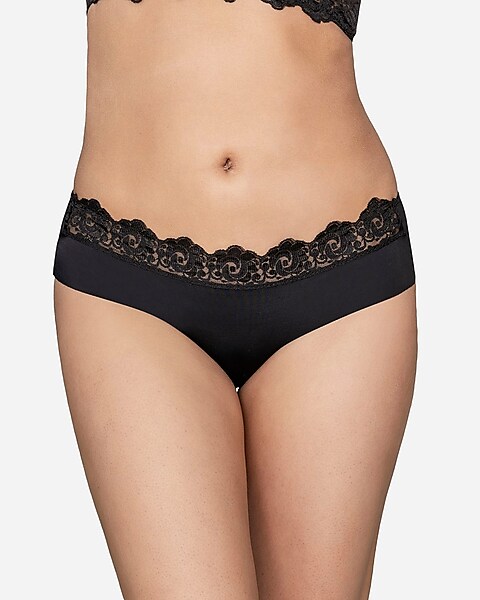 Express Leonisa High Waisted Firm Compression Postpartum Panty Black  Women's L