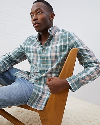 flannel with graphic tee mens